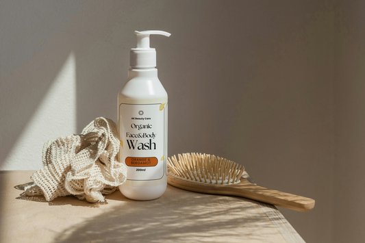 AK luxury Organic Face and Body Wash